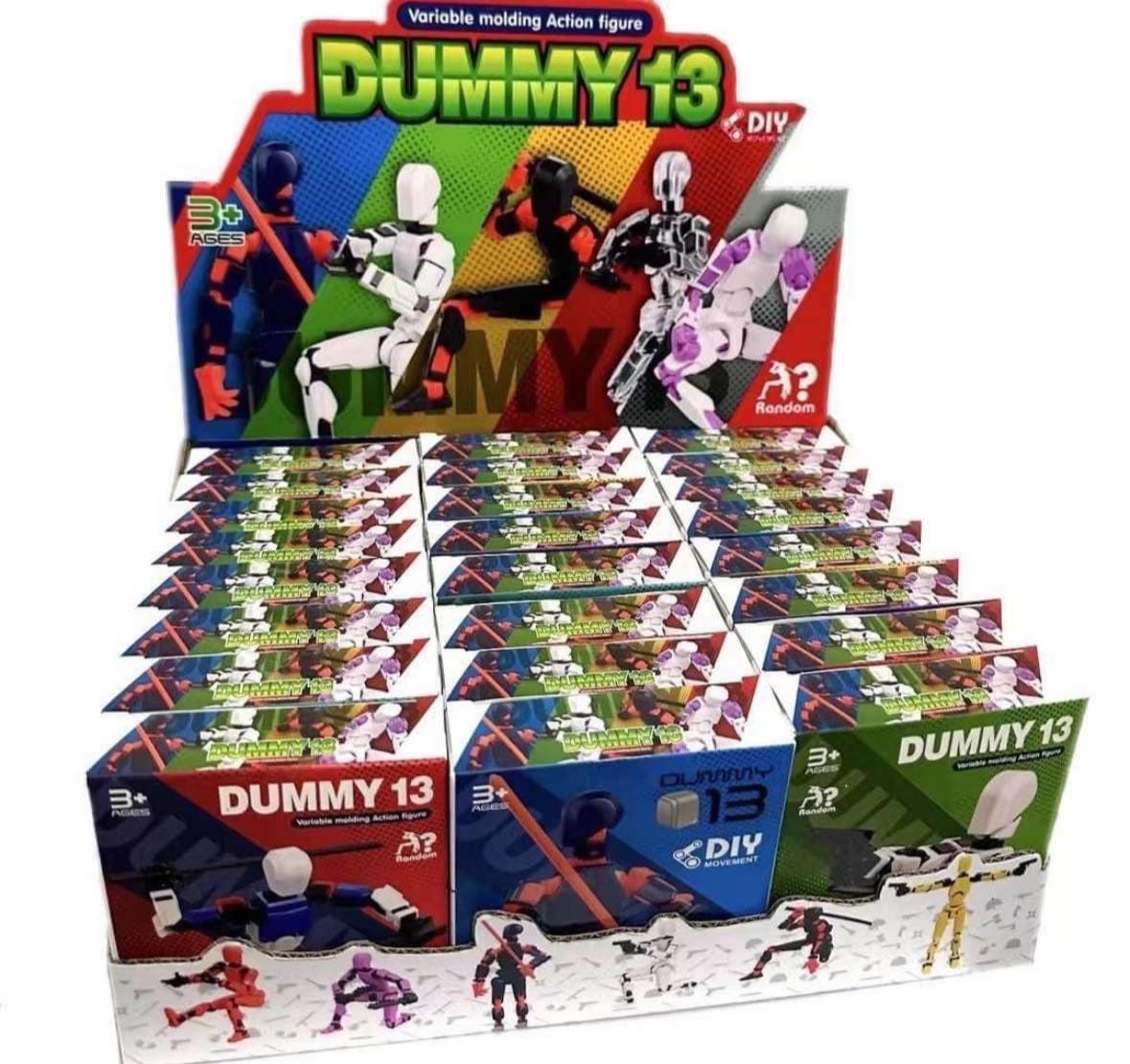 Оптом Фігурка рухливий робот іграшка DUMMY 13 LUCKY купити за 1.08 $